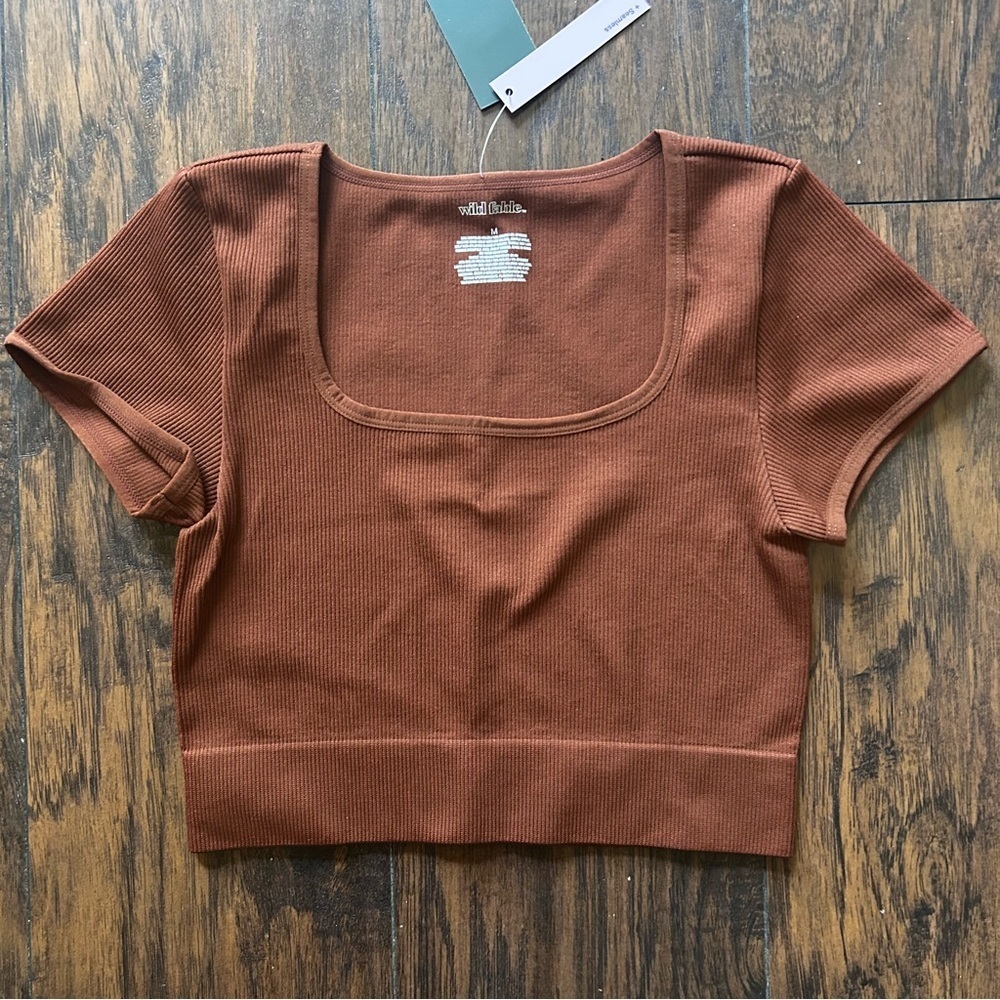 Wild Fable, Women Ribbed Crop Top